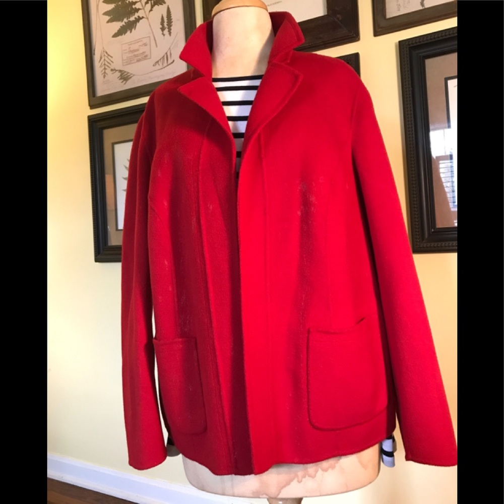 Talbot —-Red  Wool  Blazer excellent condition